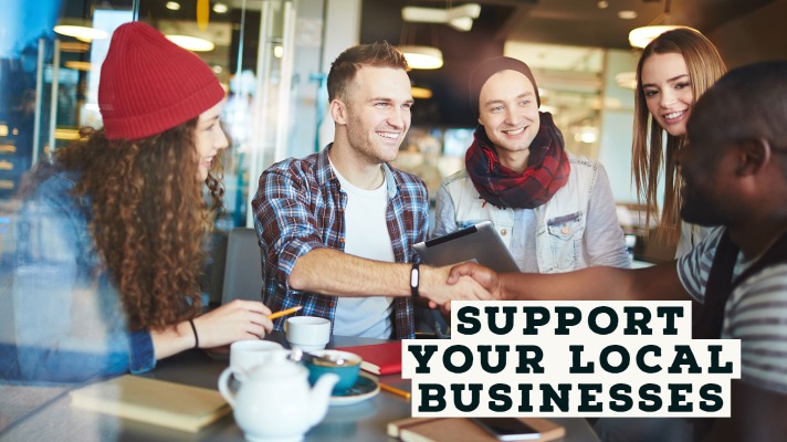 how to support your local community