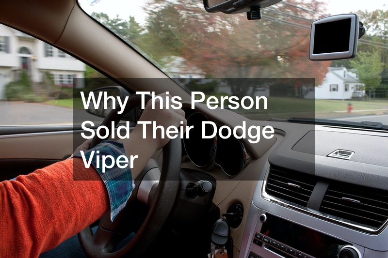 Why This Person Sold Their Dodge Viper
