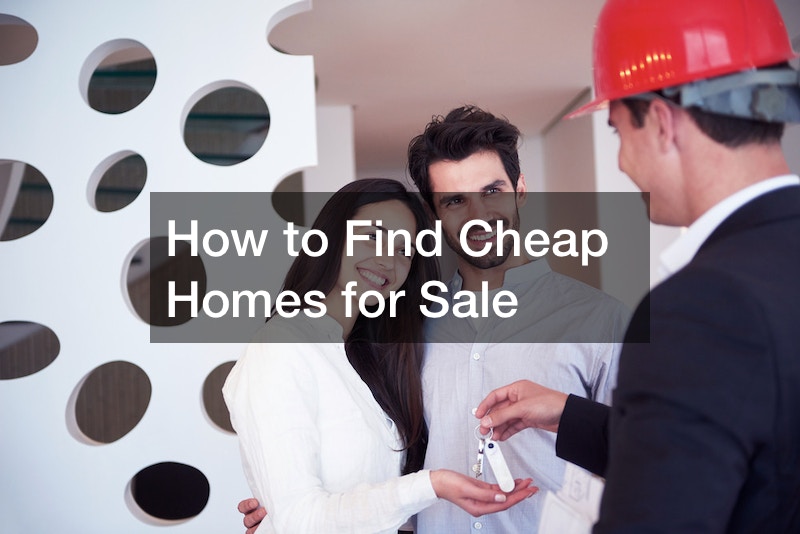 How to Find Cheap Homes for Sale
