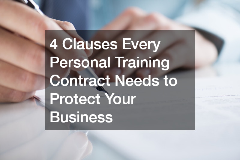 4 Clauses Every Personal Training Contract Needs to Protect Your Business